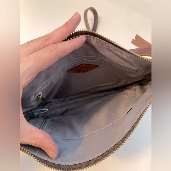 Fossil Crossbody Bag- Wine Color, used once - Picture 3 of 3